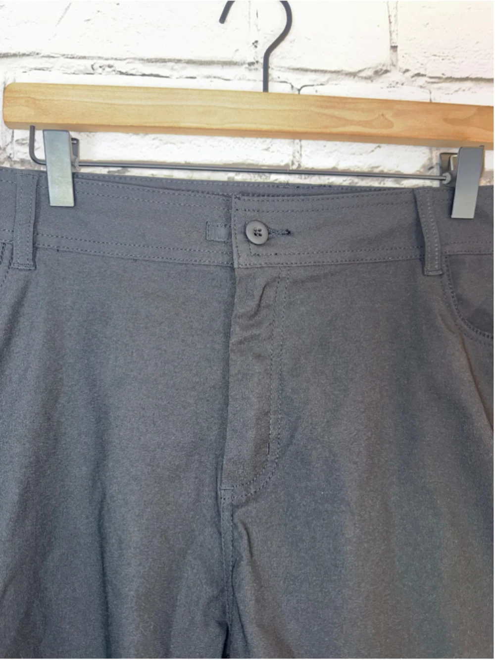 Women’s Prana Shorts size 20W Halle Short Plus II Black Hiking Active 7’ inseam